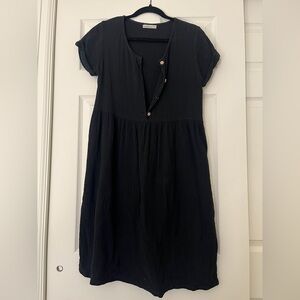 Little Cottonwood Black Dress